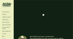 Desktop Screenshot of nickridley.com